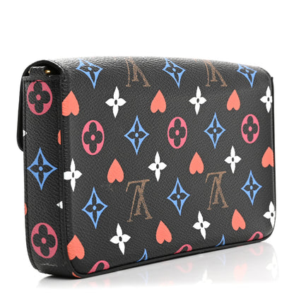 Louis Vuitton Game On Felicie Chain Wallet Black 3 of 12