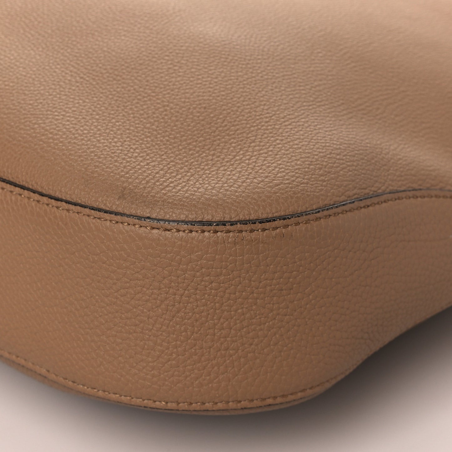 Soft Grained Calfskin Large Jackie Hobo Classic Camel