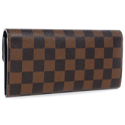 Louis Vuitton Damier Ebene Emilie Wallet 3 of 8