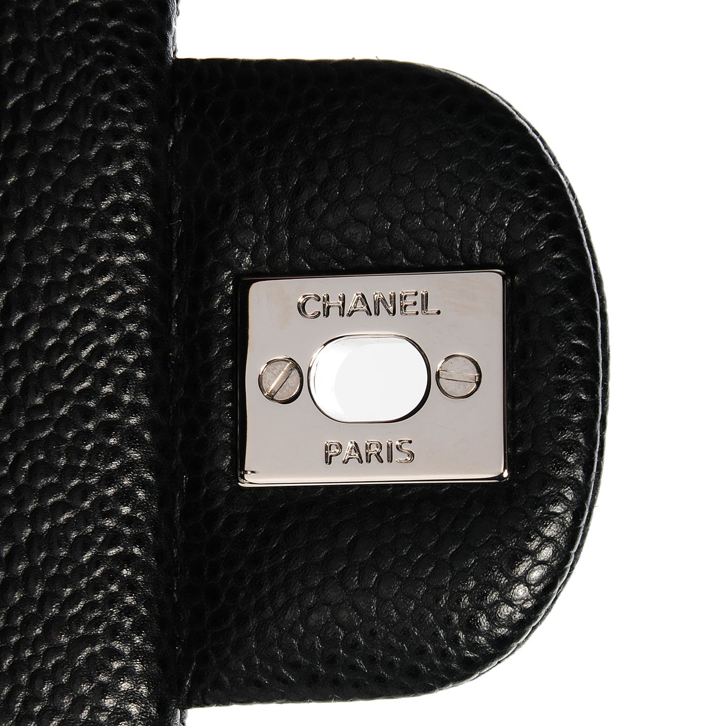 Caviar Quilted Mini Flap Bag Black