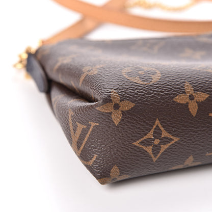 Louis Vuitton Monogram Pallas Clutch Blue Marine 9 of 12