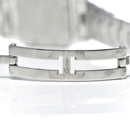 Cartier Stainless Steel 24mm Santos de Galbee Quartz Watch 7 of 8