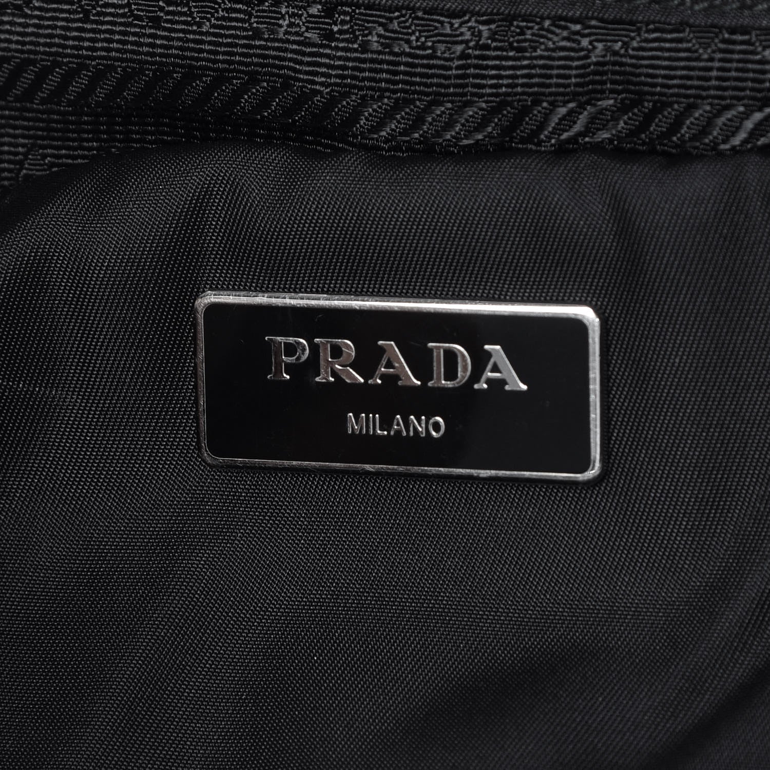 Prada Nylon Tessuto Quilted Bowler Black 7 of 9