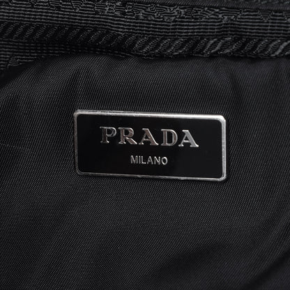 Prada Nylon Tessuto Quilted Bowler Black 7 of 9