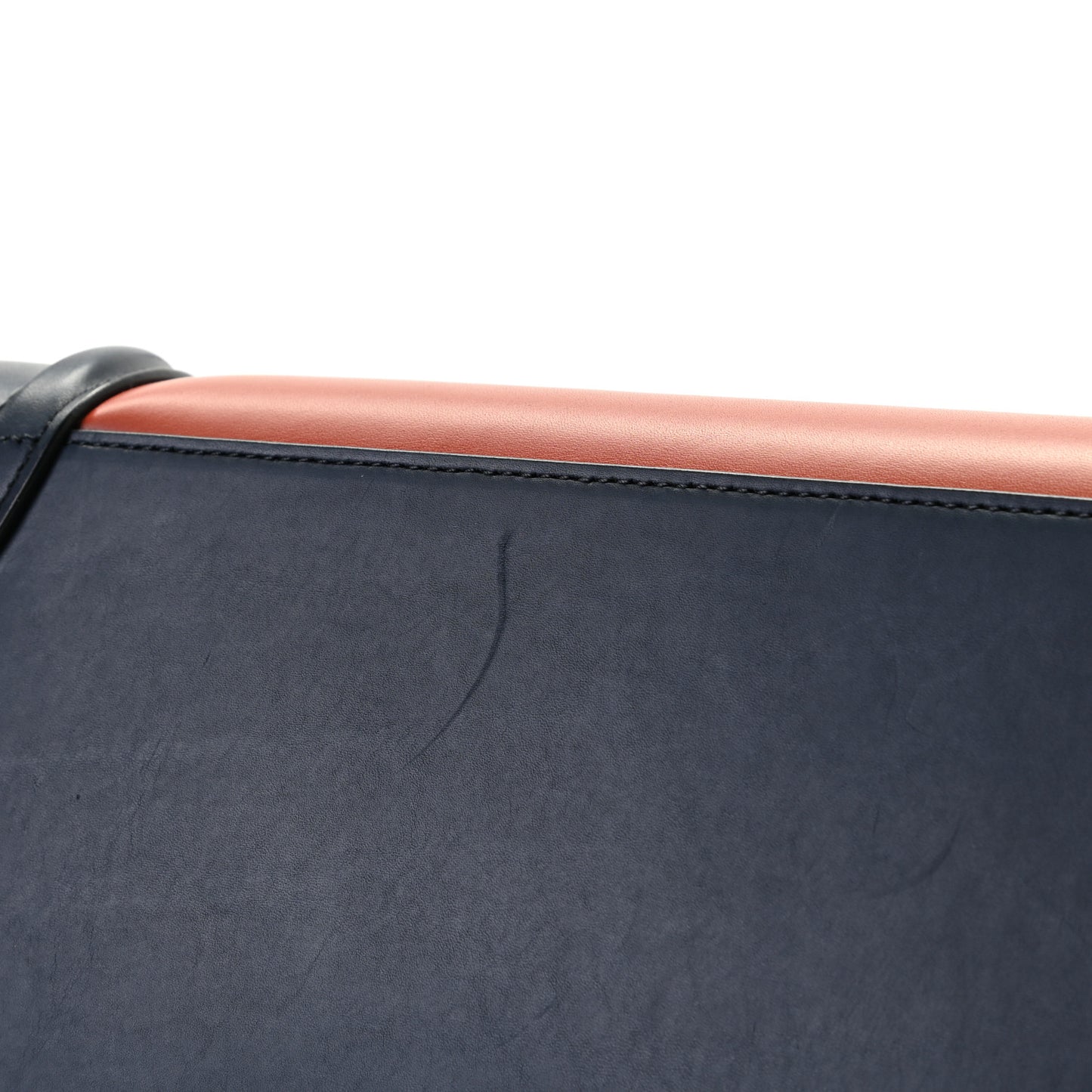 Smooth Calfskin Mini Tri-Color Luggage Brick