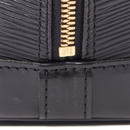 Louis Vuitton Epi Alma PM Black 7 of 10