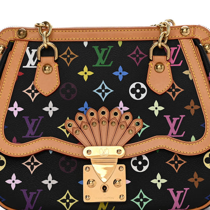 Louis Vuitton Monogram Multicolor Gracie MM Black 7 of 12
