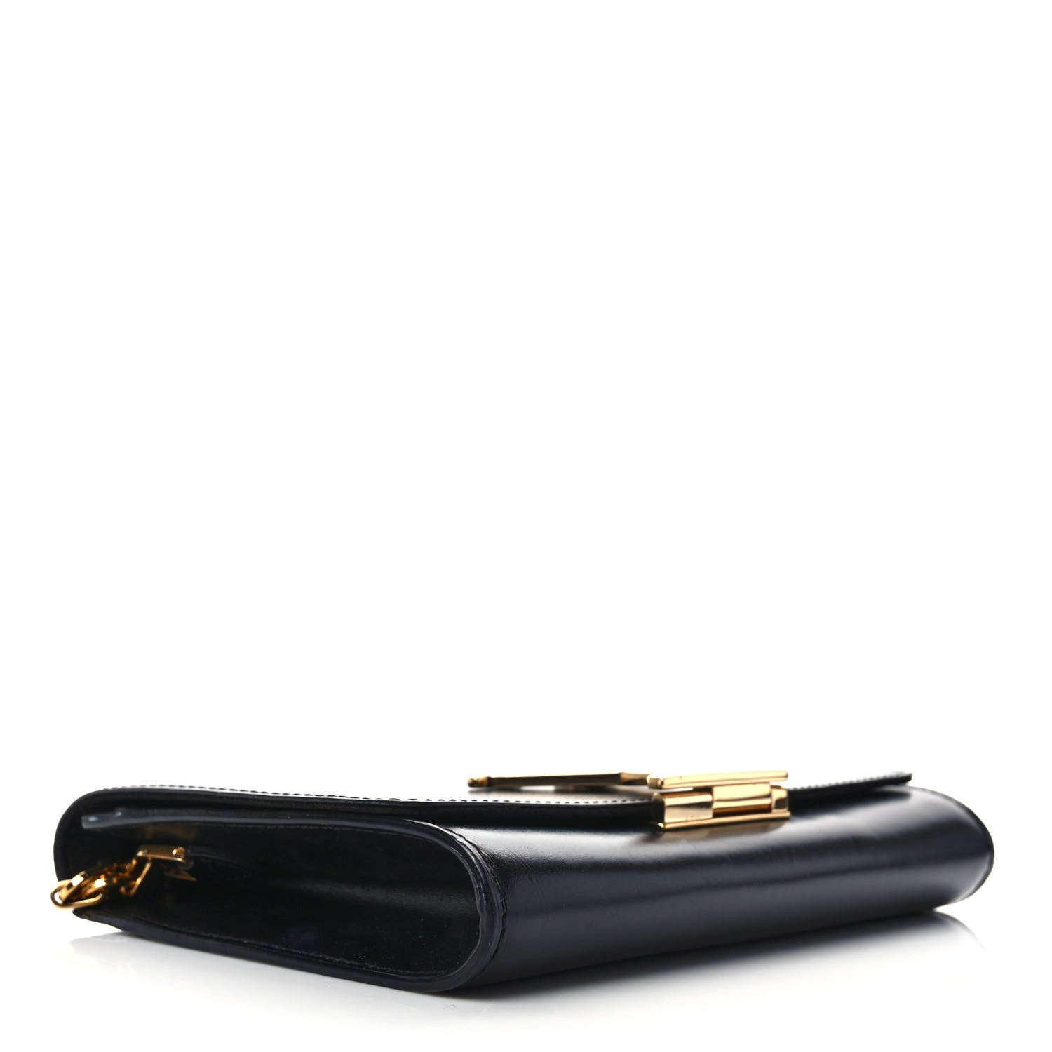 Louis Vuitton Calfskin Chain Louise GM Black 4 of 9