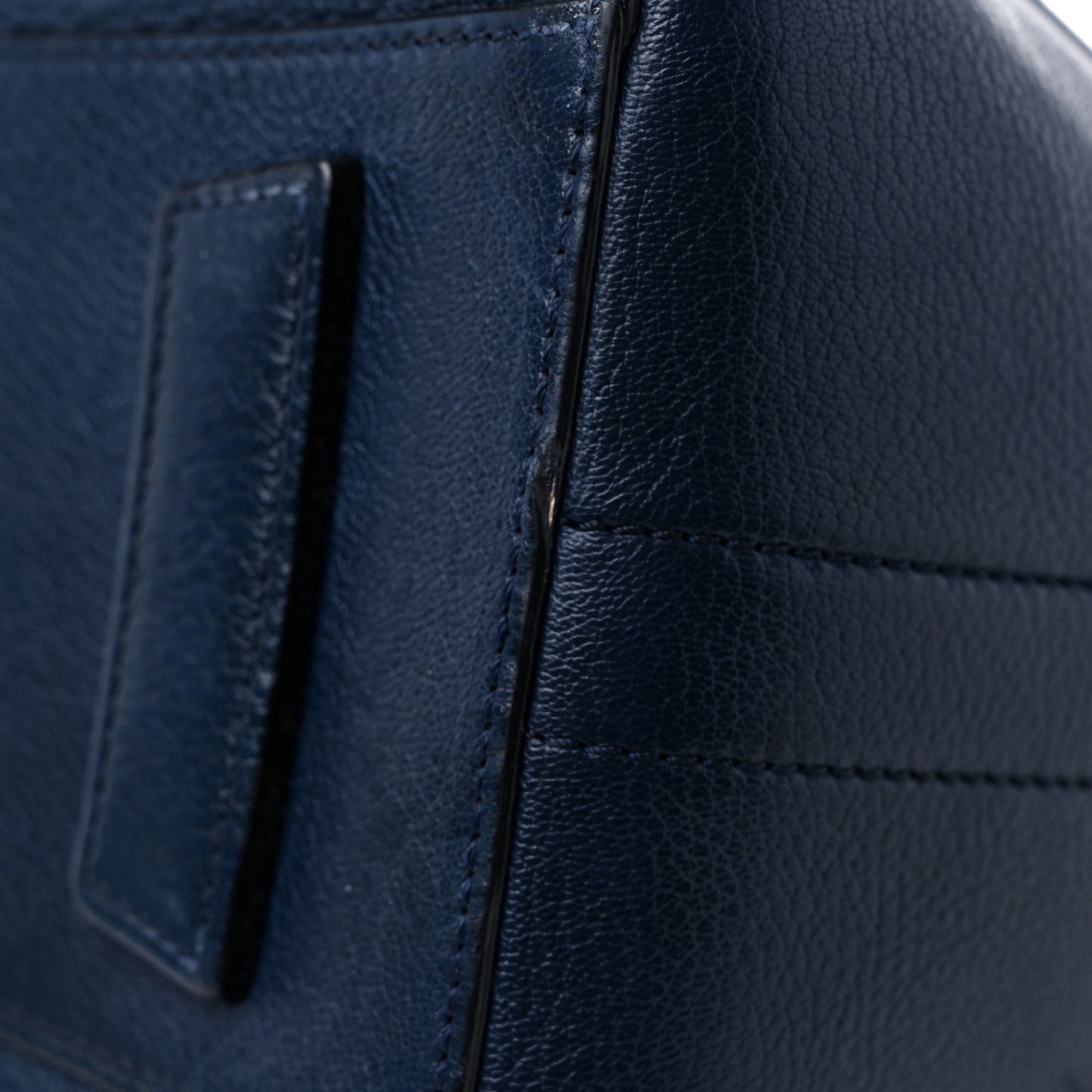 Sugar Goatskin Small Antigona Navy