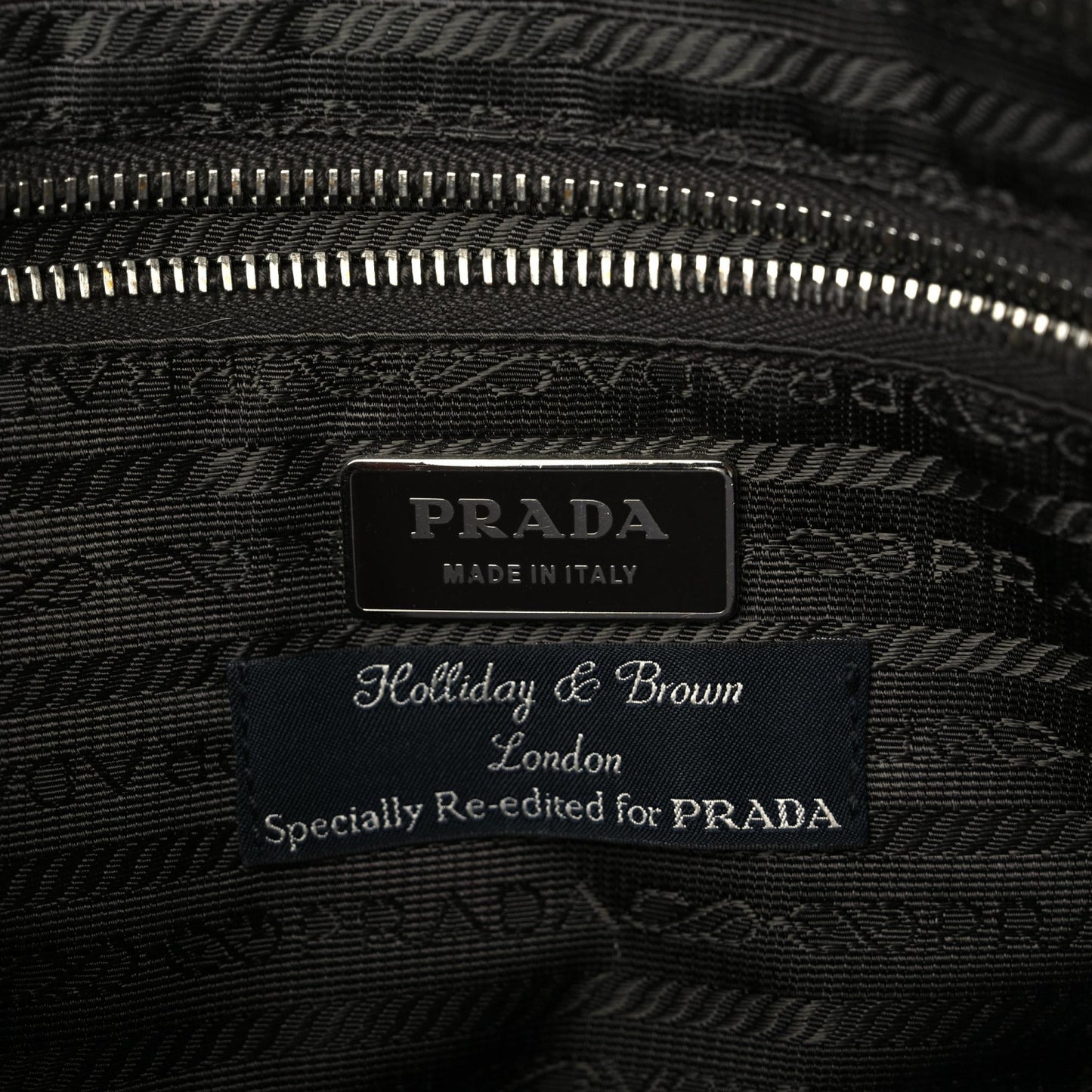 Nylon Printed Holliday & Brown Wristlet Multicolor