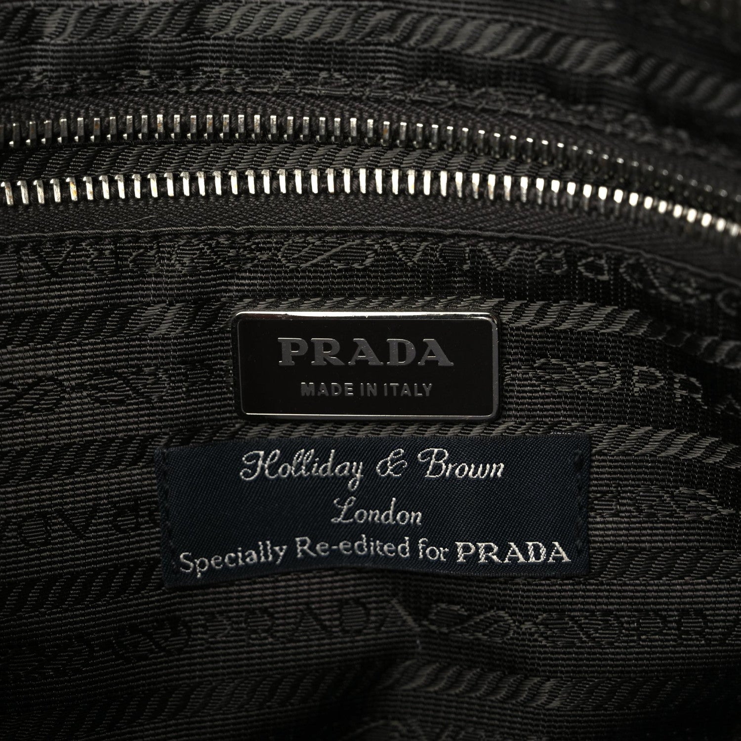 Prada Nylon Printed Holliday & Brown Wristlet Multicolor 6 of 18