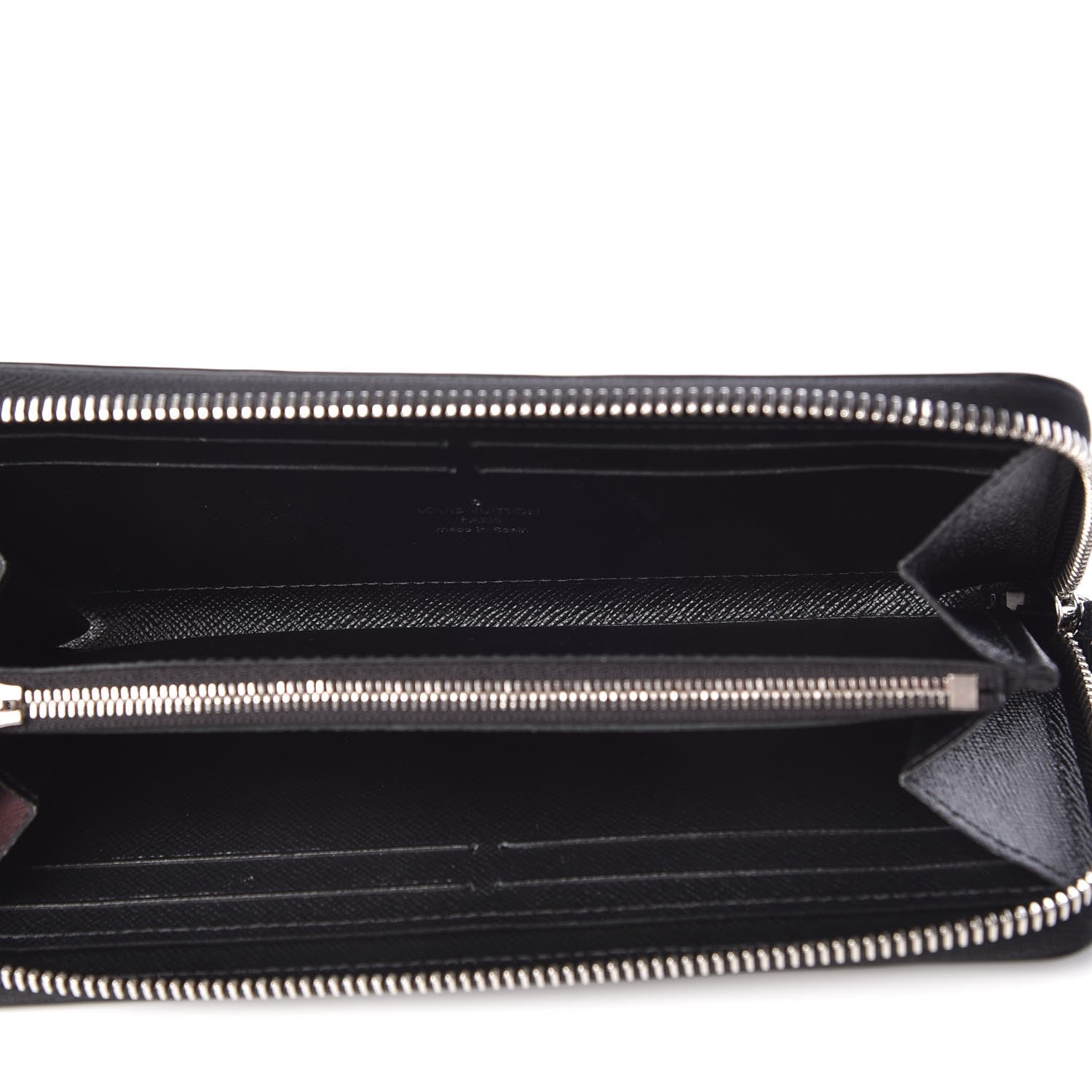 Louis Vuitton Epi Clemence Wallet Black 5 of 7