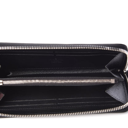 Louis Vuitton Epi Clemence Wallet Black 5 of 7