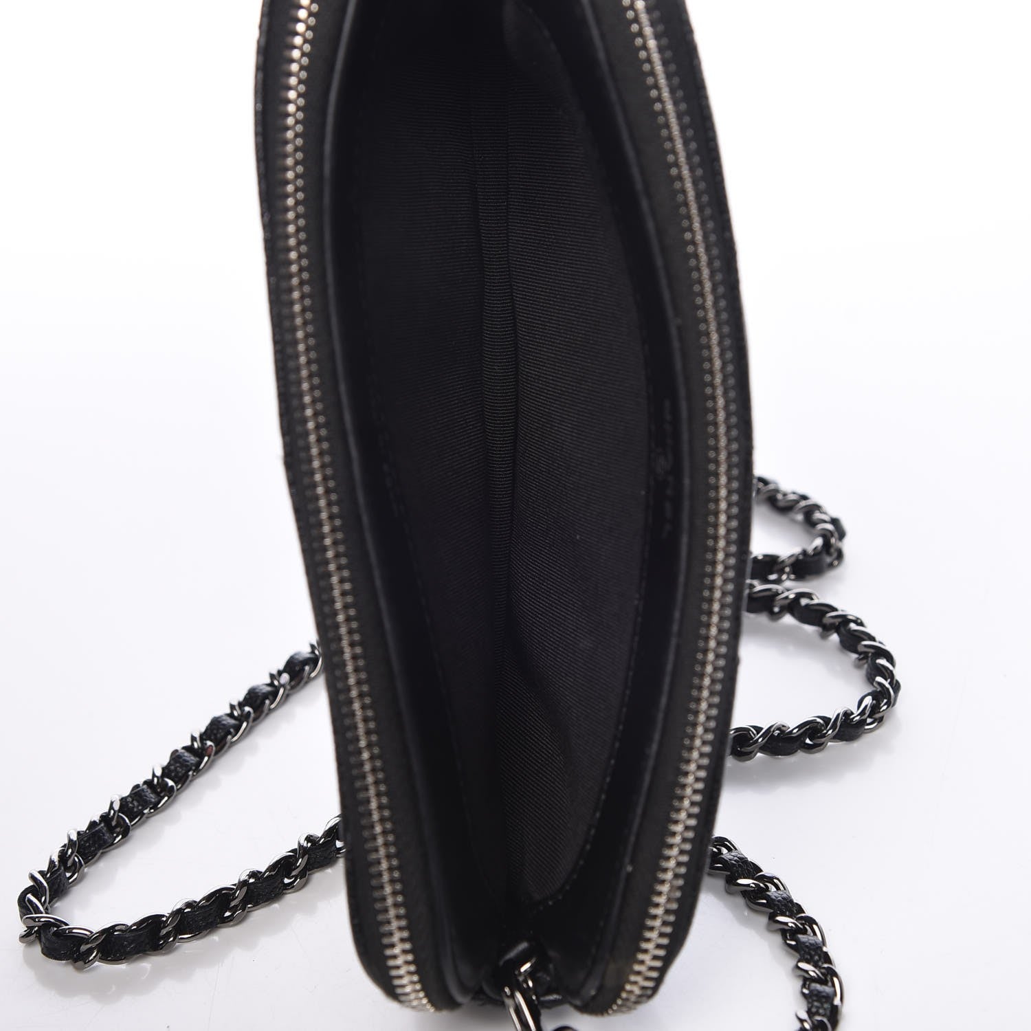 Chanel Caviar Quilted Small Clutch With Chain Black 5 of 9