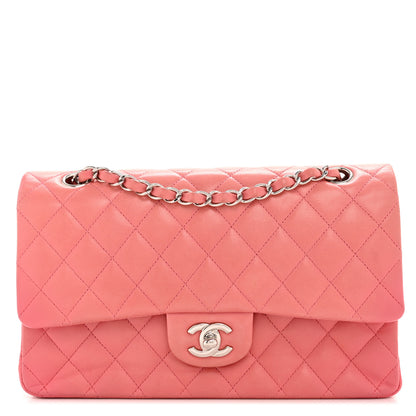 Chanel Lambskin Quilted Medium Double Flap Pink 1 of 16