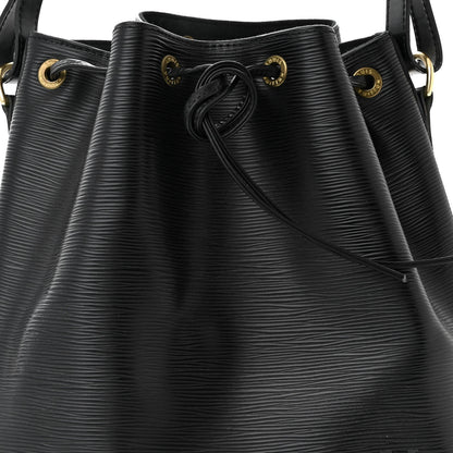 Louis Vuitton Epi Petit Noe Black 7 of 9