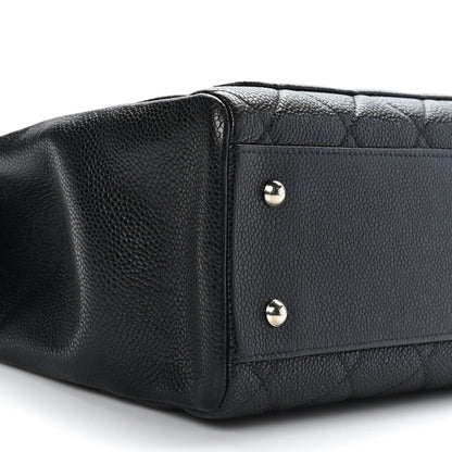 Chanel Caviar Quilted CC Shoulder Bag Black 8 of 9