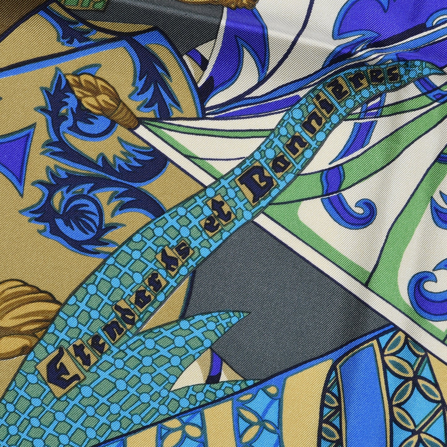 Silk Etendards et Bannieres Scarf 90
