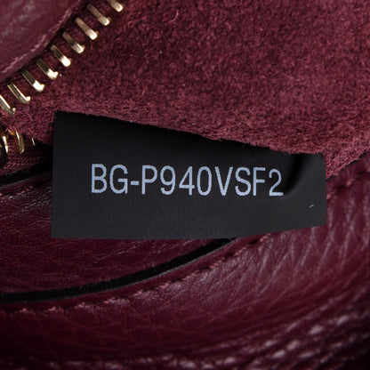 Valentino Garavani Pebbled Calfskin Small Rockstud Flip-Lock Messenger Bag Vinaccia 6 of 10