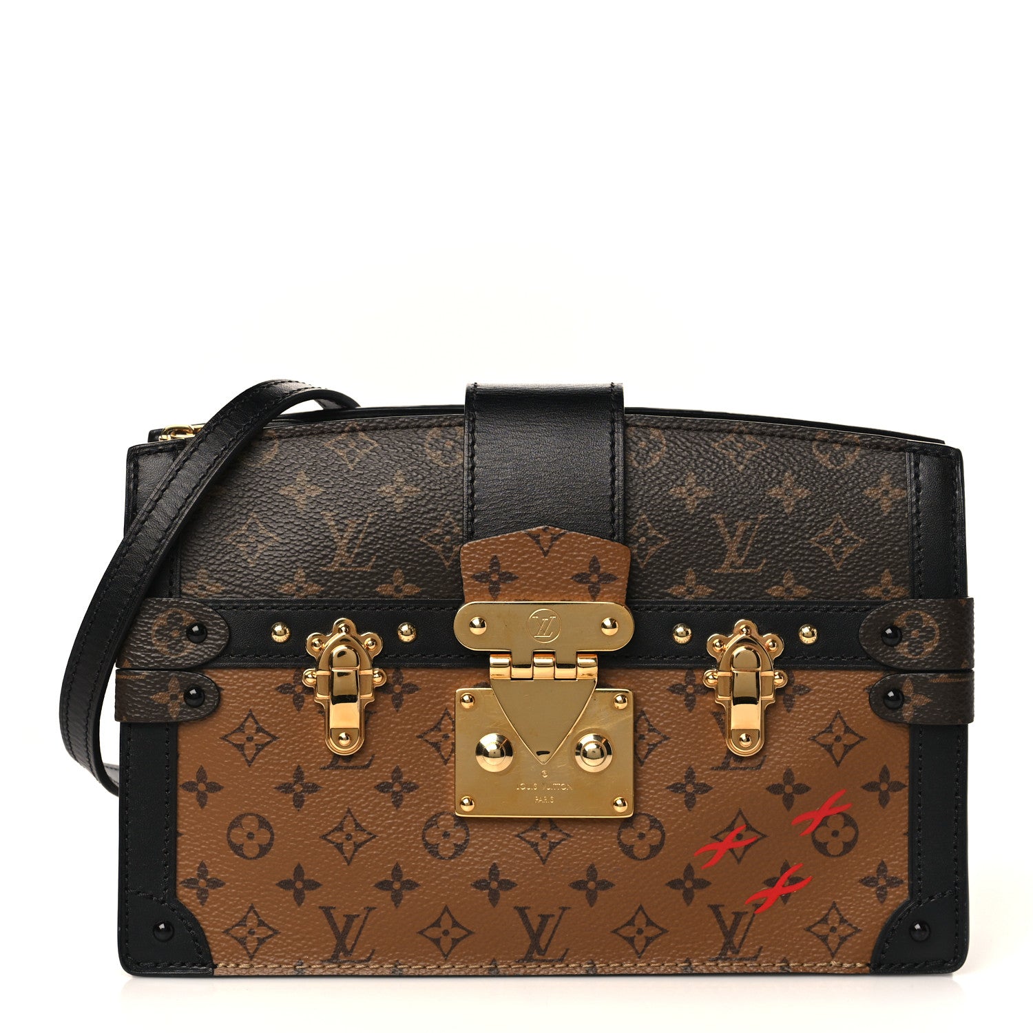 Louis Vuitton Reverse Monogram Trunk Clutch 1 of 9