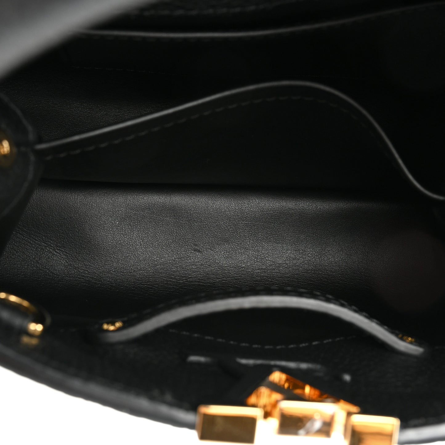 Taurillon Mini Capucines Black