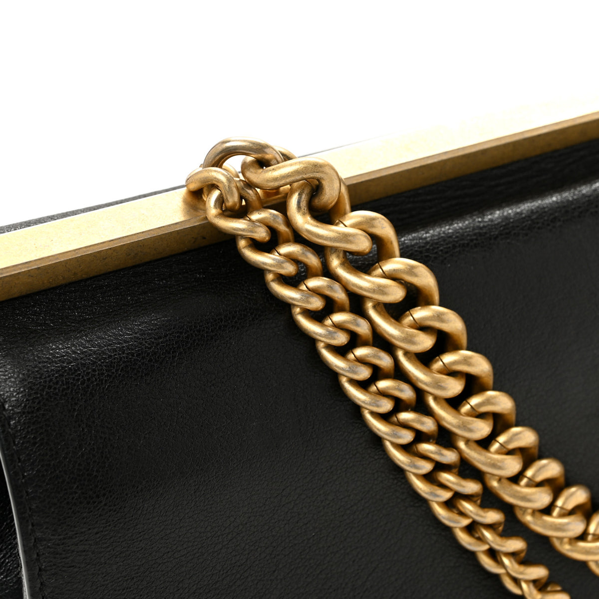 Lambskin Stitched Coco Luxe Medium Flap Black