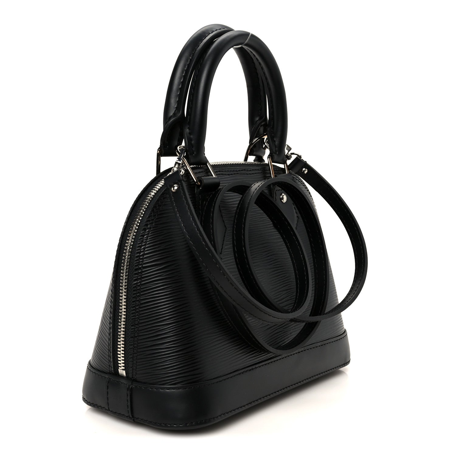 Louis Vuitton Epi Alma BB Black 3 of 13