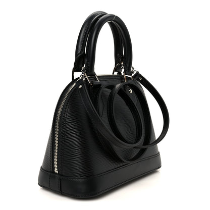 Louis Vuitton Epi Alma BB Black 3 of 13