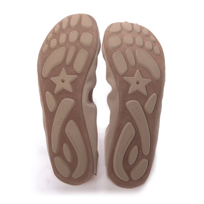 Christian Dior Micro Resille Academy Ballerina Flats 37.5 Nude 7 of 11