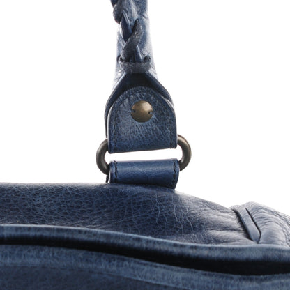 Balenciaga Agneau Classic Hardware S Sunday Tote Bleu Roi 5 of 10