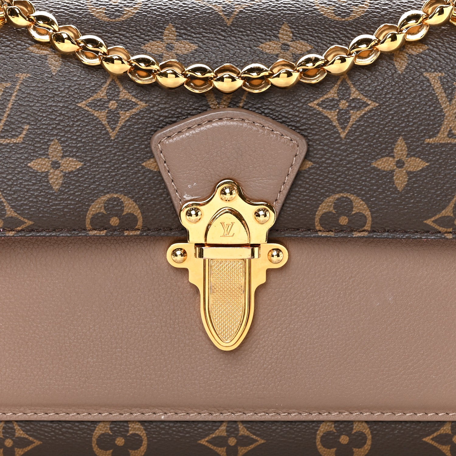 Louis Vuitton Monogram Victoire Taupe Glace 7 of 9