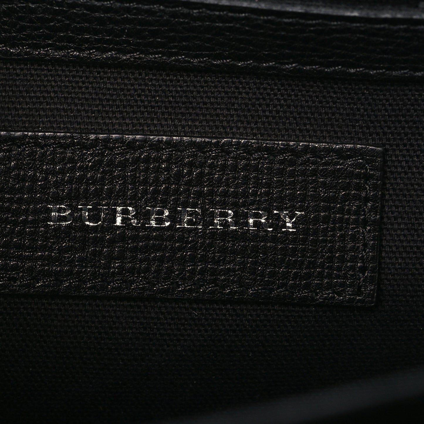 Derby Calfskin Vintage Check Small Macken Crossbody Bag Black