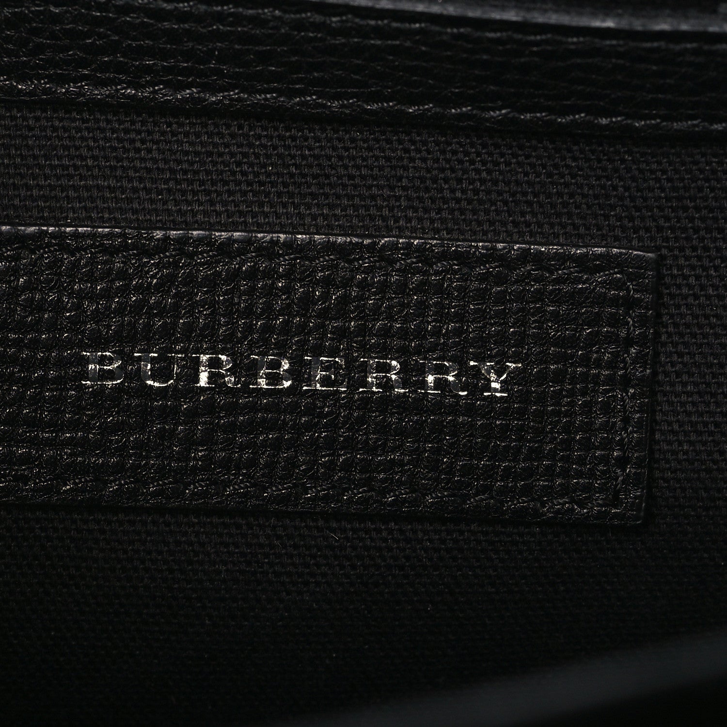 Burberry Derby Calfskin Vintage Check Small Macken Crossbody Bag Black 6 of 10