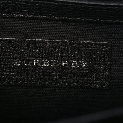 Burberry Derby Calfskin Vintage Check Small Macken Crossbody Bag Black 6 of 10