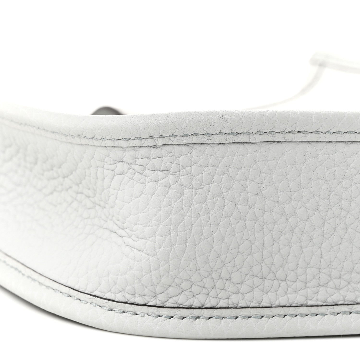 Hermes Taurillon Clemence Amazone Evelyne TPM Bleu Pale Gris Etain 9 of 11
