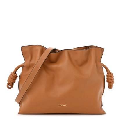 Loewe Nappa Medium Flamenco Knot Bag Warm Desert 1 of 10