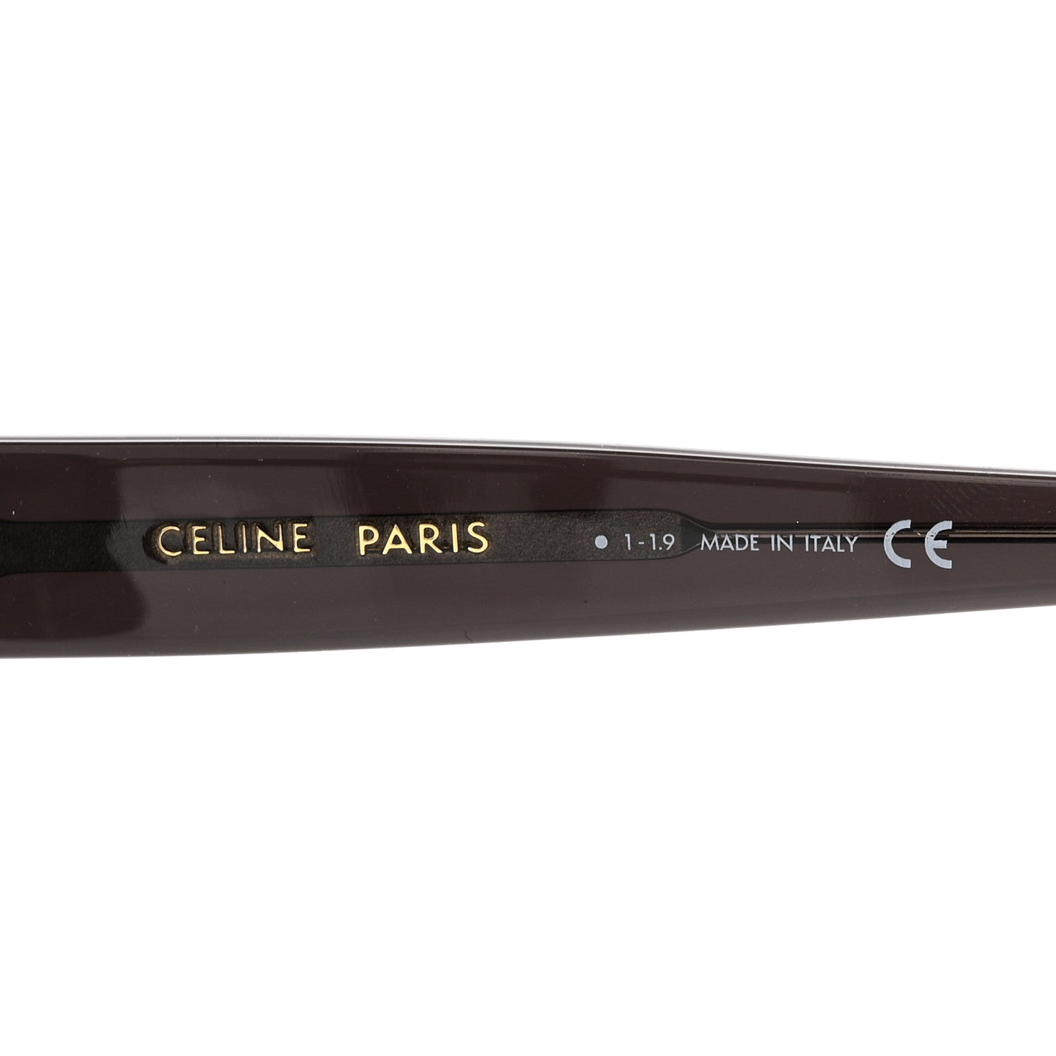 Celine Acetate Butterfly Sunglasses CL 40067I Black 5 of 7