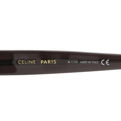 Celine Acetate Butterfly Sunglasses CL 40067I Black 5 of 7