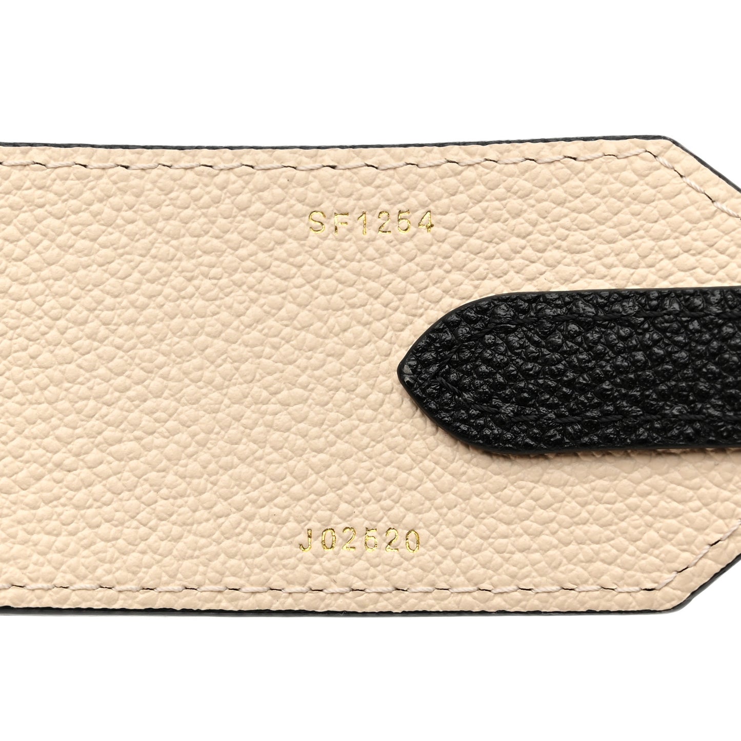 Empreinte Monogram Bandouliere Shoulder Strap Black Beige