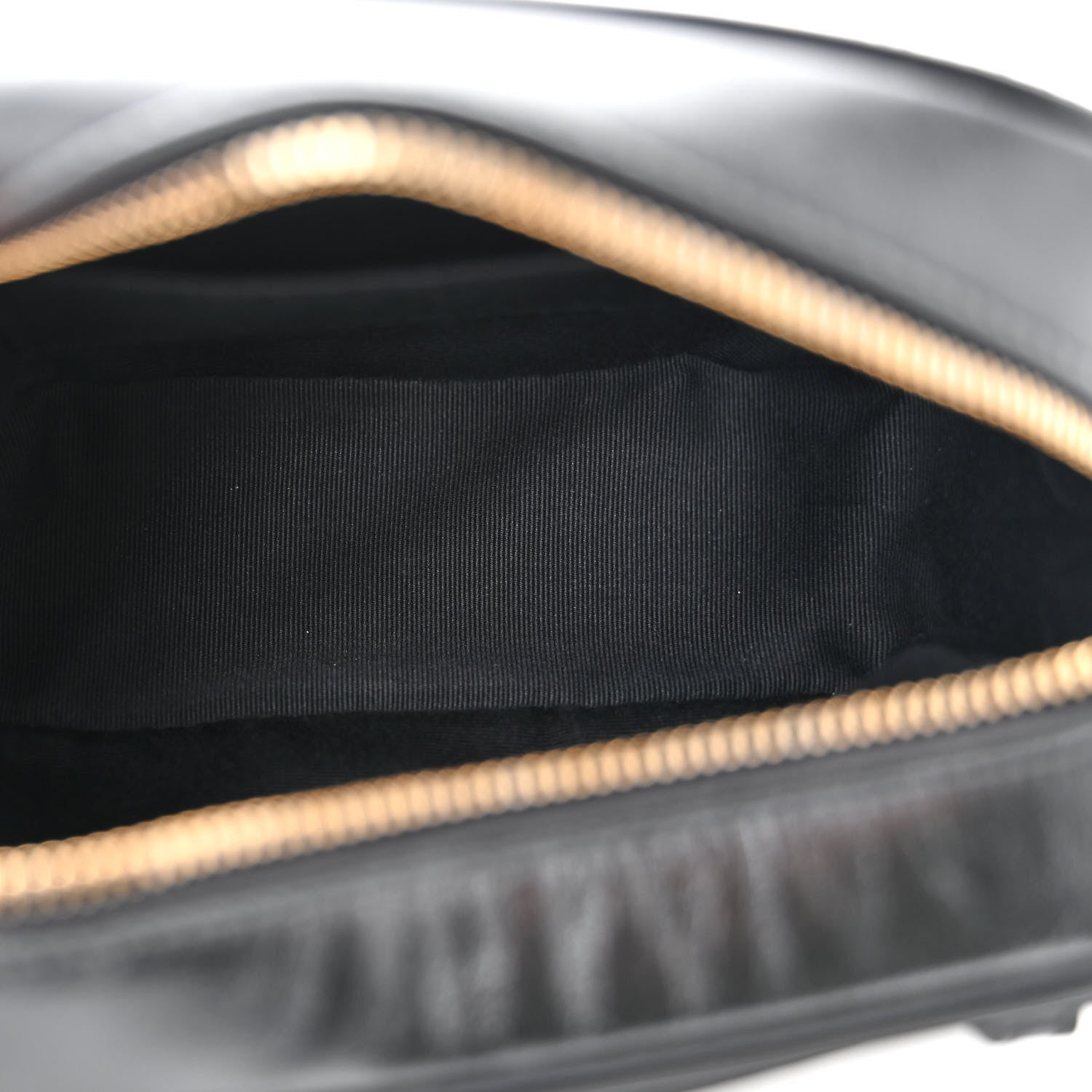 Saint Laurent Calfskin Canvas Monogram Lou Belt Bag Black 5 of 10