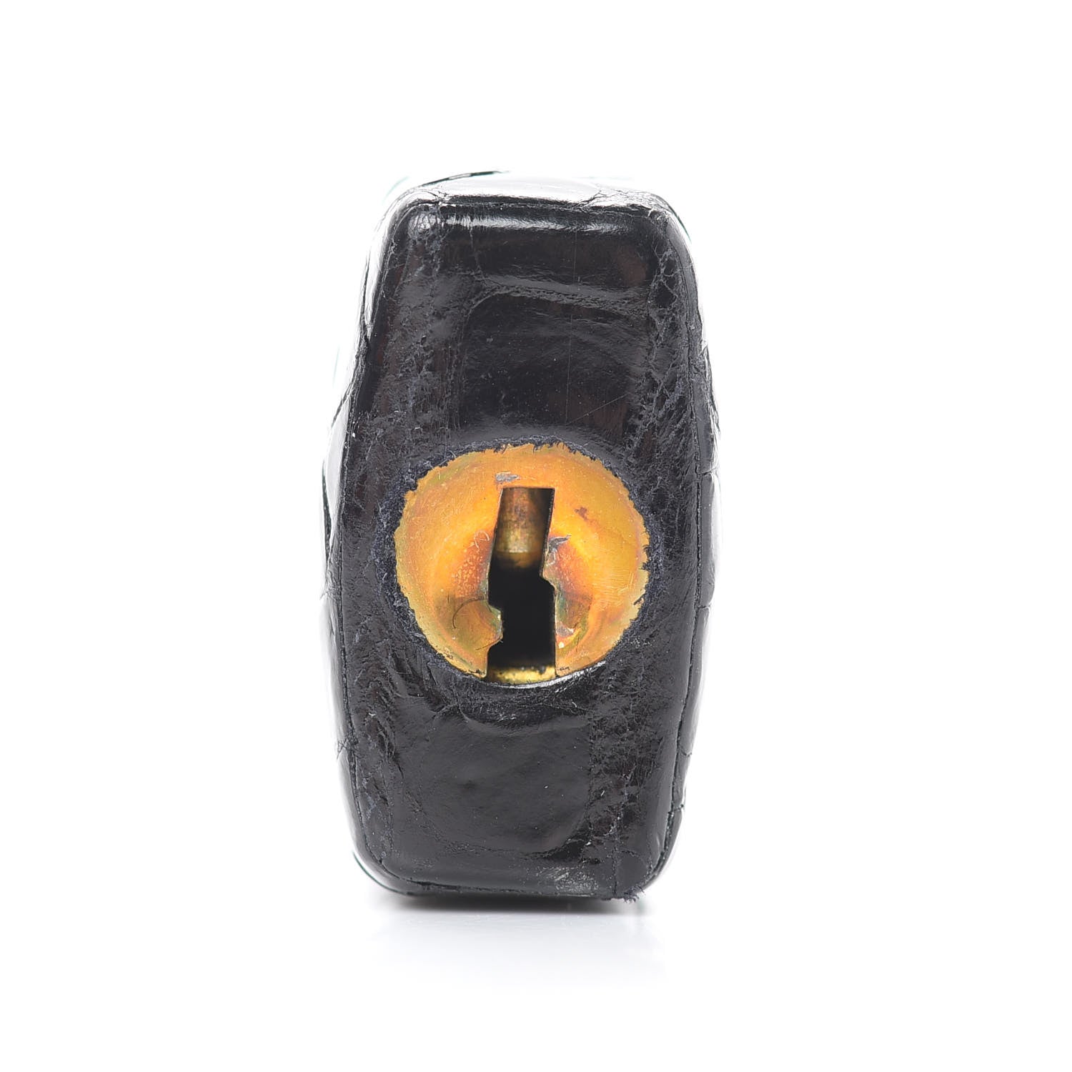 Hermes Shiny Porosus Crocodile Birkin 35 Black 32 of 41