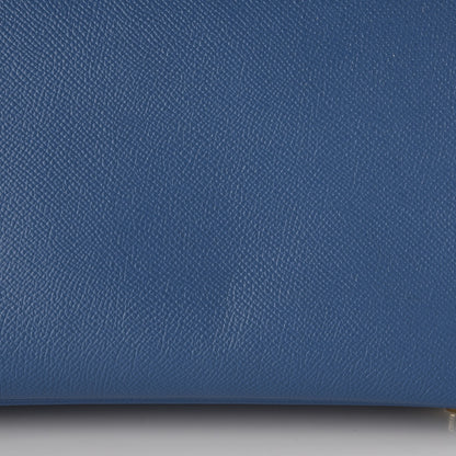 Hermes Epsom Birkin 35 Bleu Agate 37 of 45