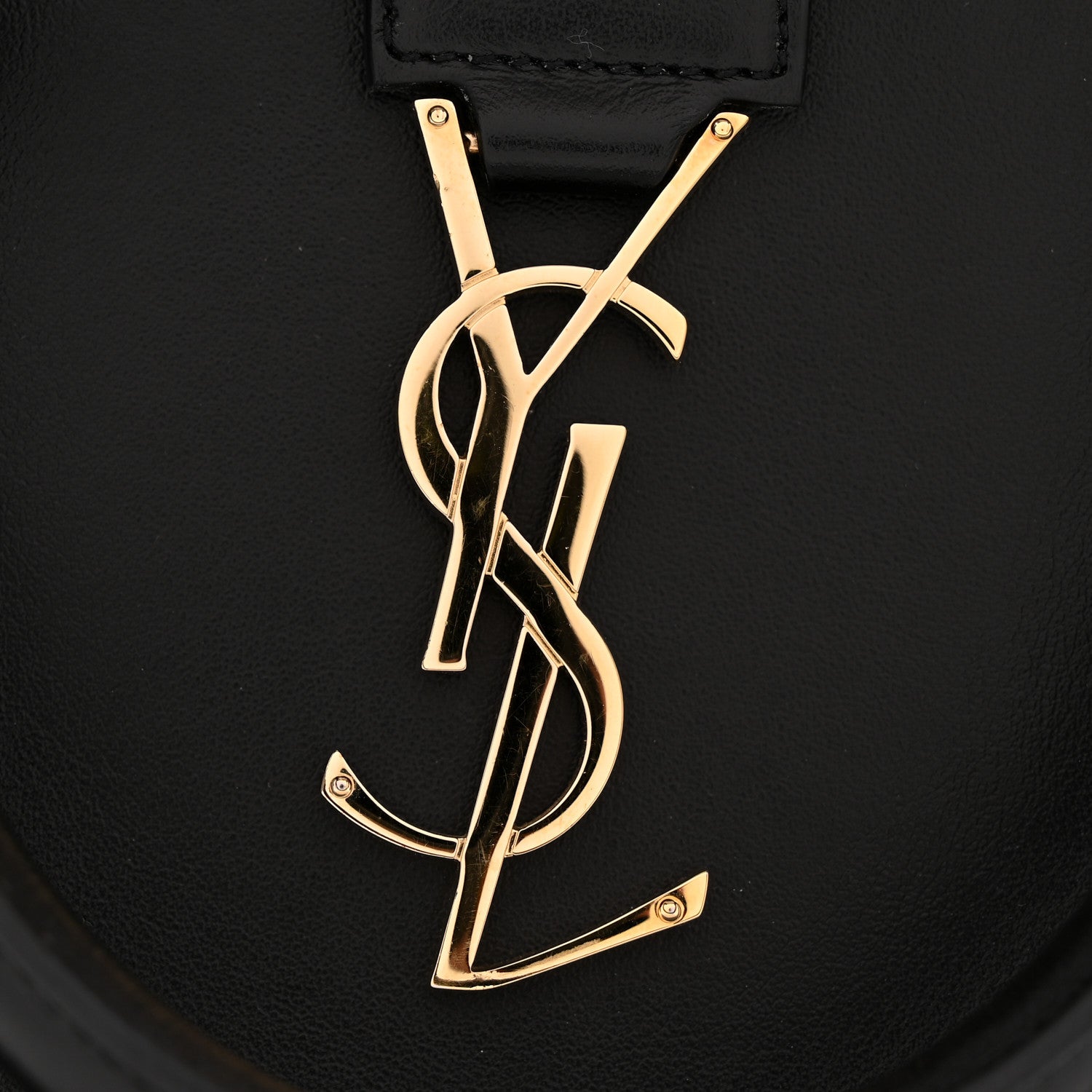 Saint Laurent Smooth Calfskin Small Monogram Cabas Black 12 of 13