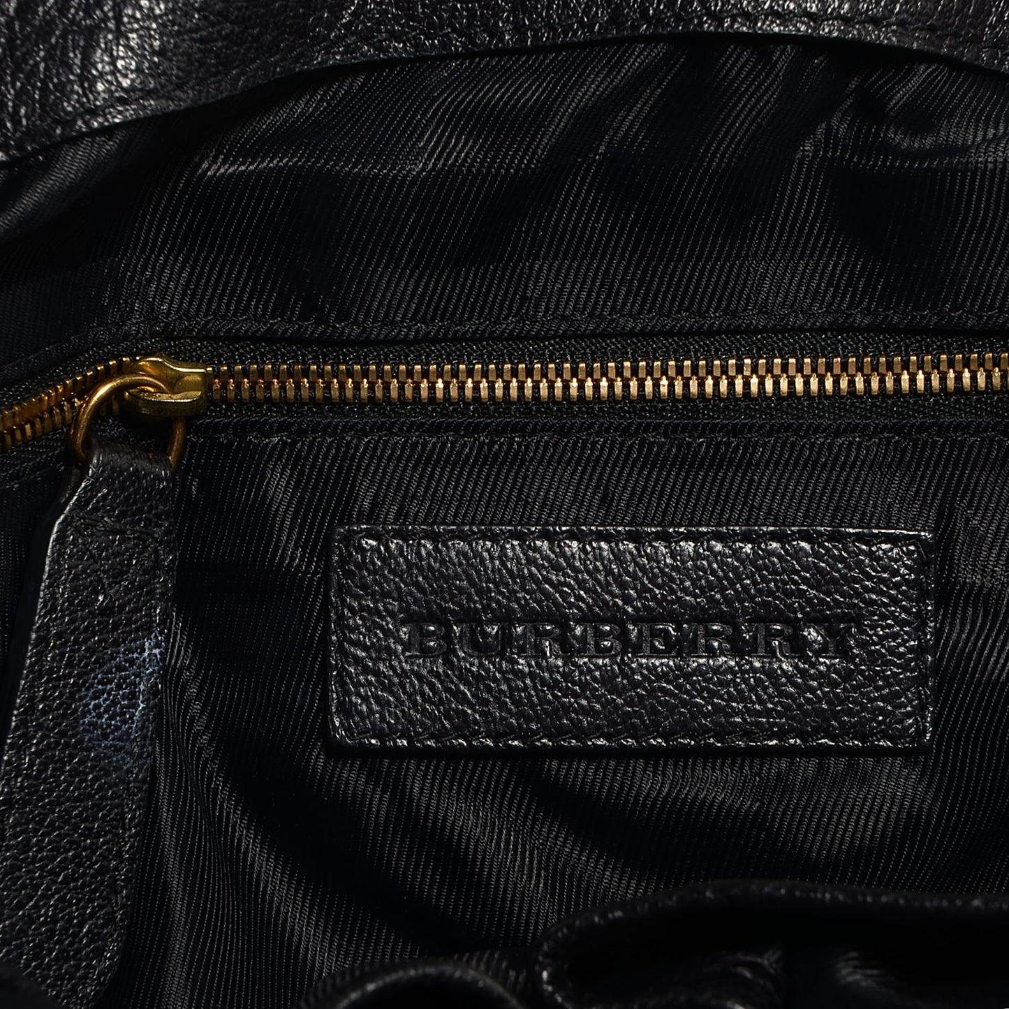 Buffalo Leather East West Tote Black