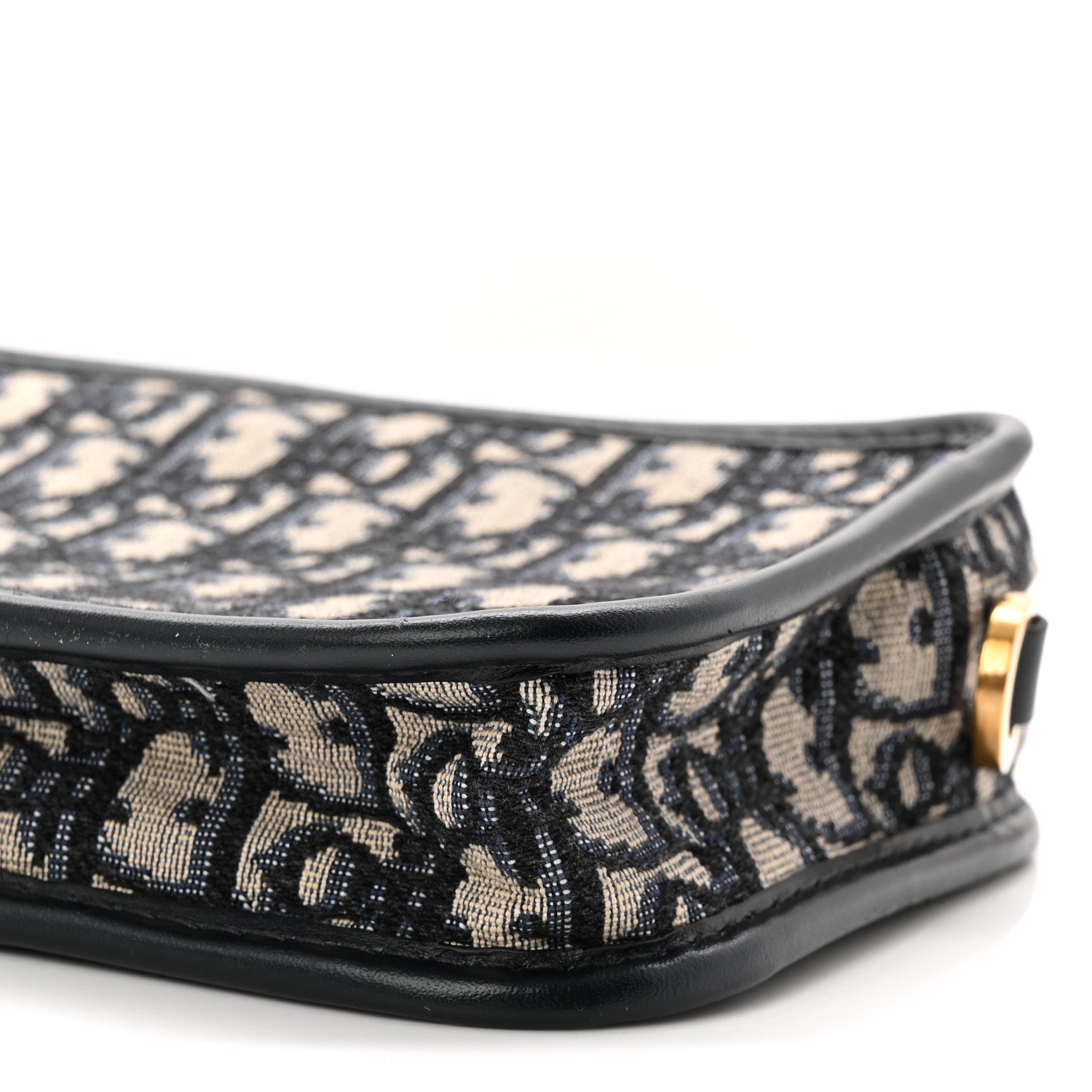 Christian Dior Oblique Diorquake Clutch Blue 10 of 10