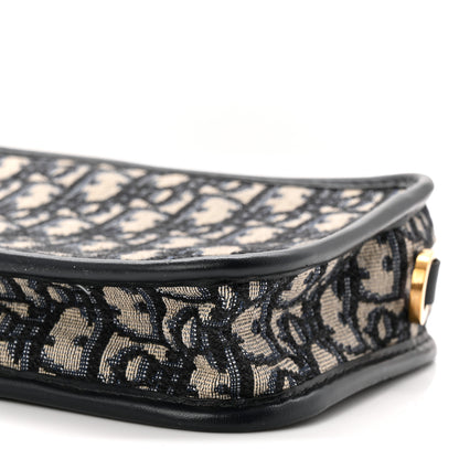Christian Dior Oblique Diorquake Clutch Blue 10 of 10