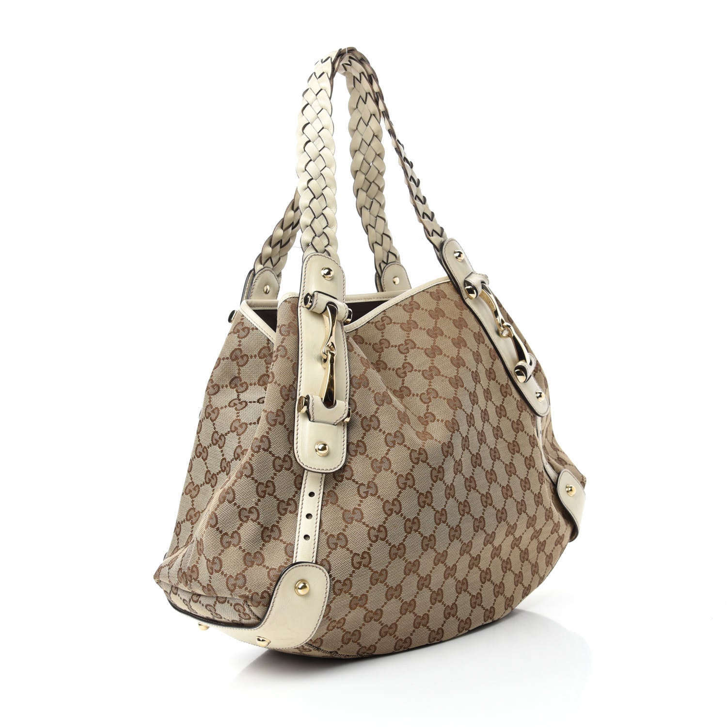 Gucci Monogram Medium Pelham Shoulder Bag Off White 3 of 15
