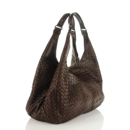 Bottega Veneta Nappa Intrecciato Large Campana Ebano 3 of 7