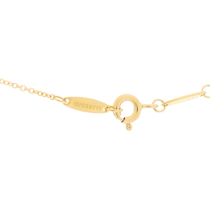 Tiffany 18K Yellow Gold Diamond .24ct Elsa Peretti Diamonds by the Yard Pendant Necklace 4 of 4