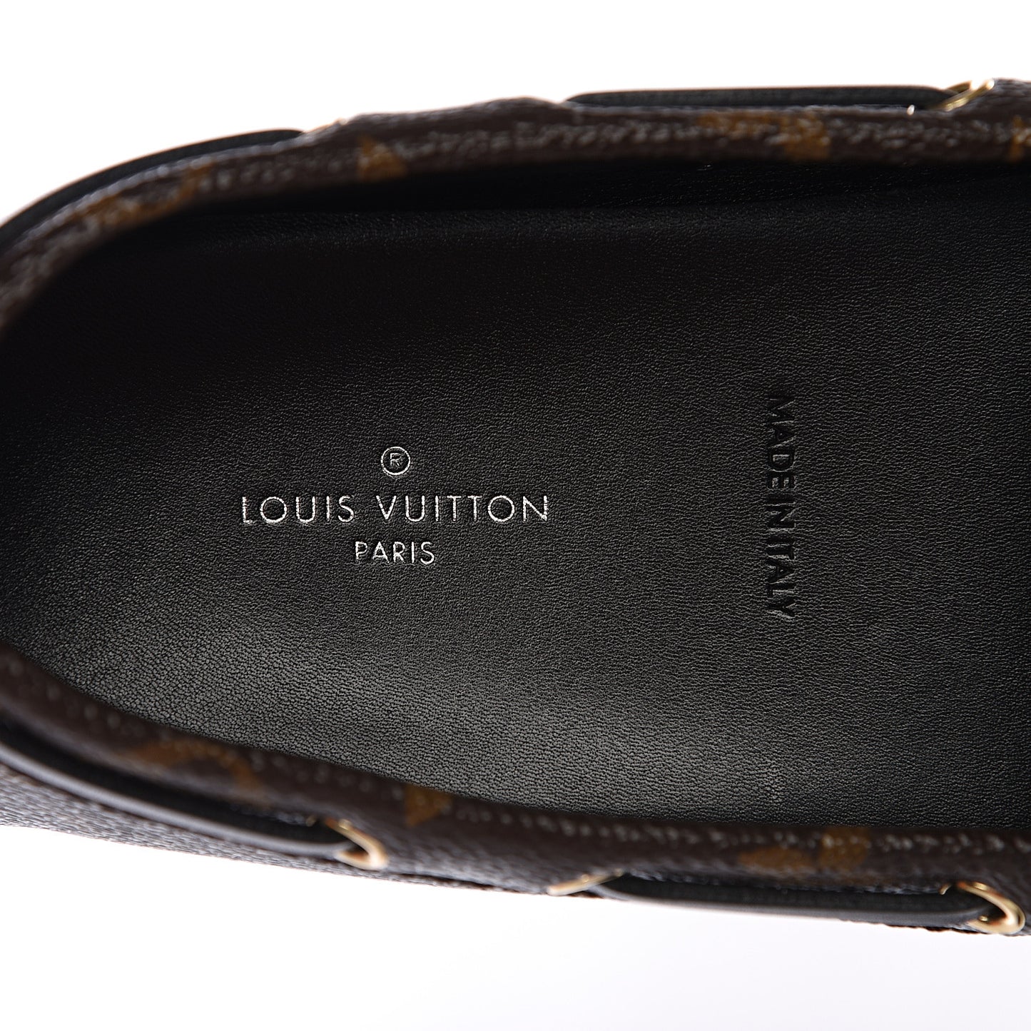 Patent Monogram Gloria Loafers 37